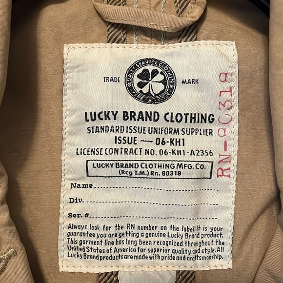 Lucky Brand Utility Jacket Size M - Picture 7 of 10